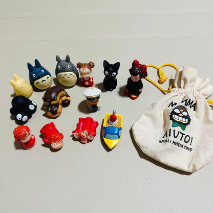 Studio Ghibli Figure Set 13 Figures Rare Lot Collectible Gift Pack Official