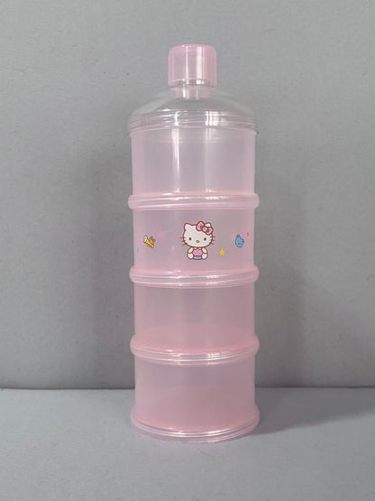 Hello Kitty Baby Bottles (2) + Pacifier & Holder Rare Sanrio Used, Minor