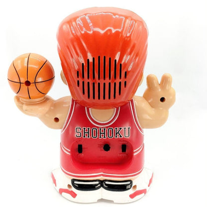 Slam Dunk Sakuragi Hanamichi Alarm Clock with Pompadour Parts Used IM2211