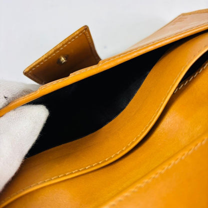Gucci Long Wallet GG Hose bits Sherry Line Canvas Brown Authentic
