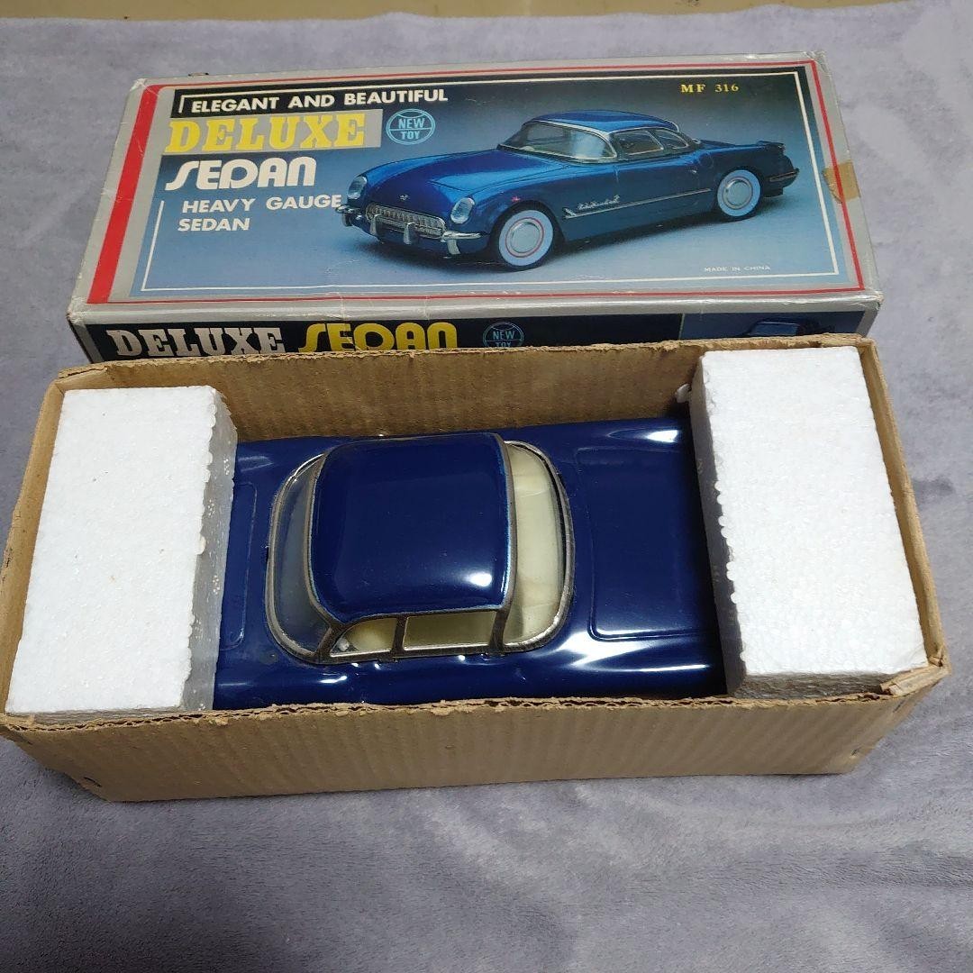 Showa Retro Tin Toy Car Antique Vintage MF 316