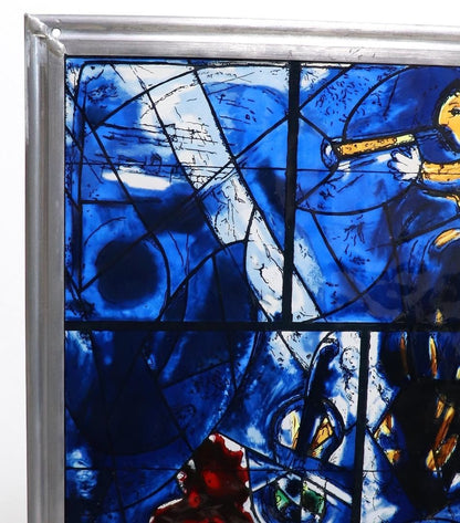 Marc Chagall Large Vintage Stained Glass American Windows 2/4