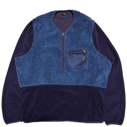 Patagonia 90s Aquafur Kayak Pullover XL Blue Purple Rare Vintage Used