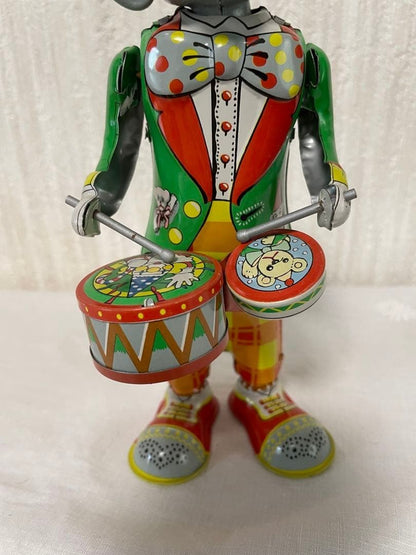 Tin Toy Elephant Antique Vintage