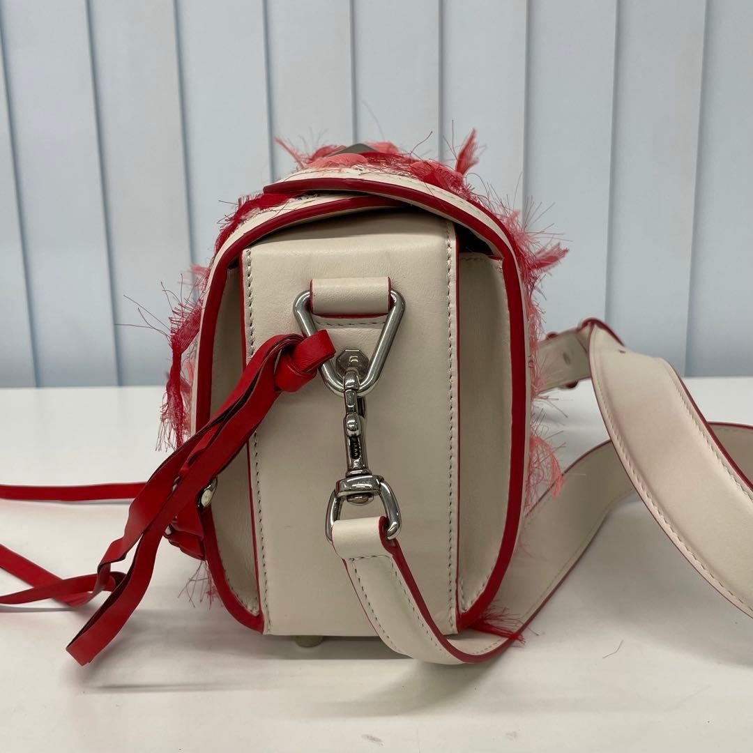 ALEXANDER MCQUEEN Box Bag Shoulder Tweed Multicolor Designer Stylish Ladies