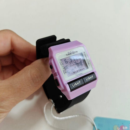 Sanrio Digital Quartz Women Unused Kuromi Zgo Collaboration Watch Vintage