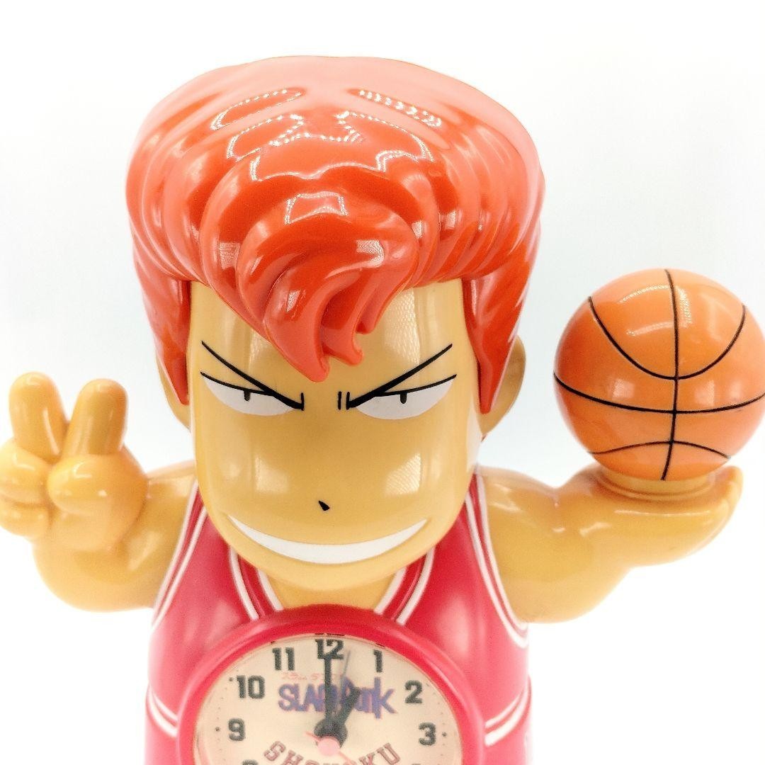 Slam Dunk Sakuragi Hanamichi Alarm Clock with Pompadour Parts Used IM2211