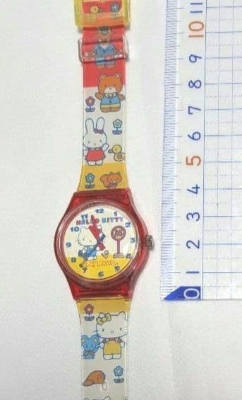 Sanrio Hello Kitty Unused Timepiece 1997 Wristwatch Rare Collectible from Japan