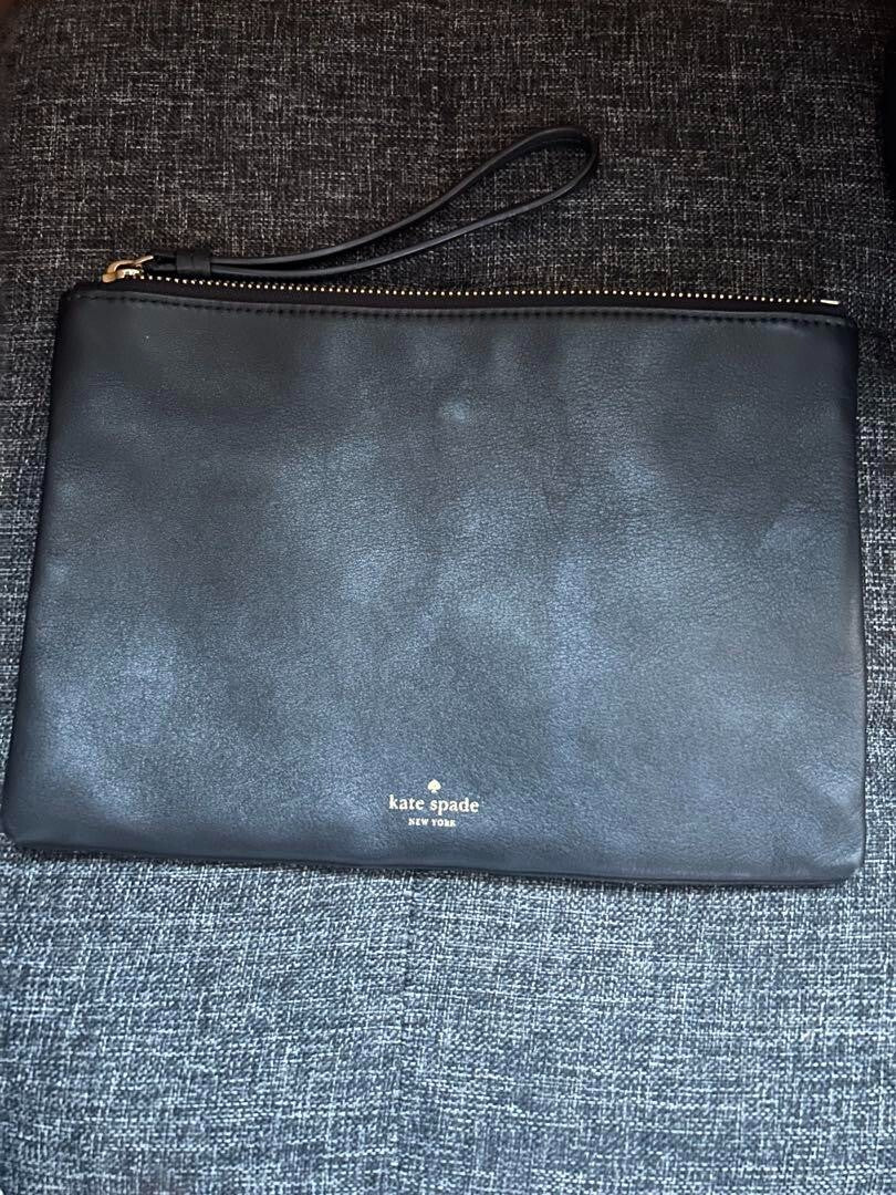 Kate Spade Glitzy Ritzy Skyline Willa Purse Pouch Clutch Bag