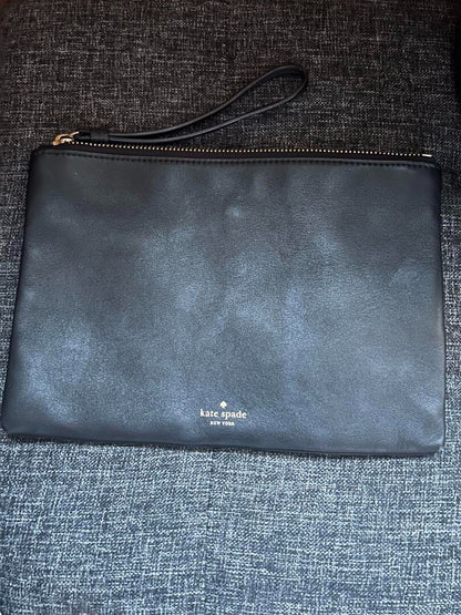 Kate Spade Glitzy Ritzy Skyline Willa Purse Pouch Clutch Bag