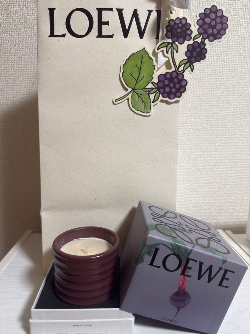 LOEWE Beetroot Aroma Candle 170g