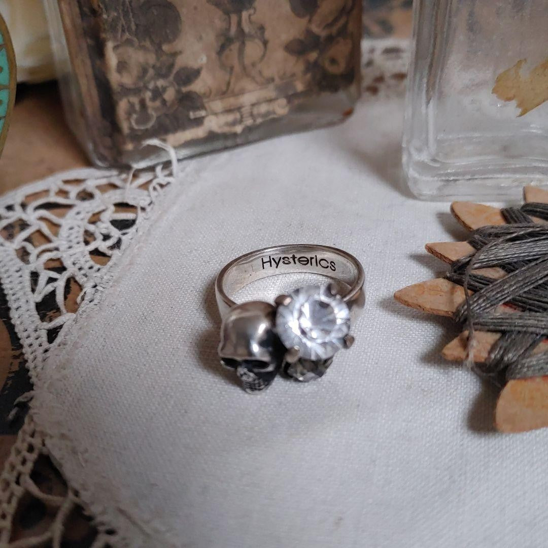 Hysteric Glamour Skull Ring JPN Limited Edition Women Rare Model VHTF Accessory
