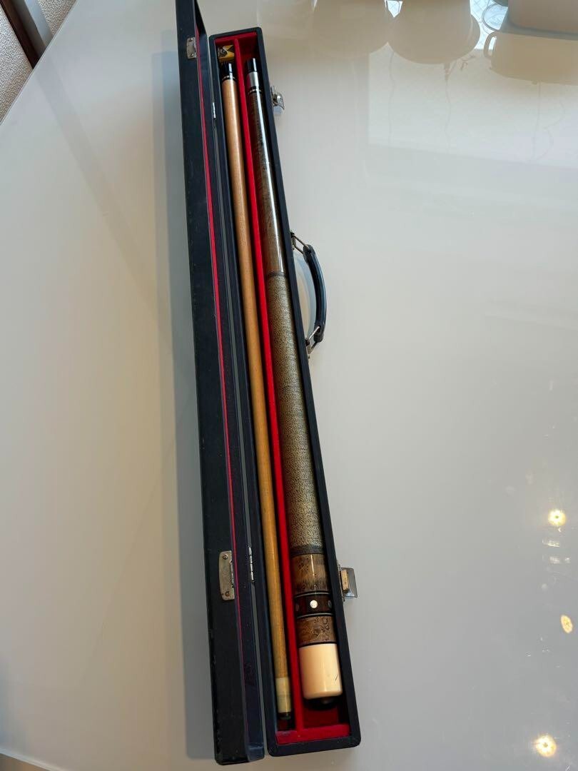 Old Adam Helmstetter Billiard Cue Vintage From Japan Used