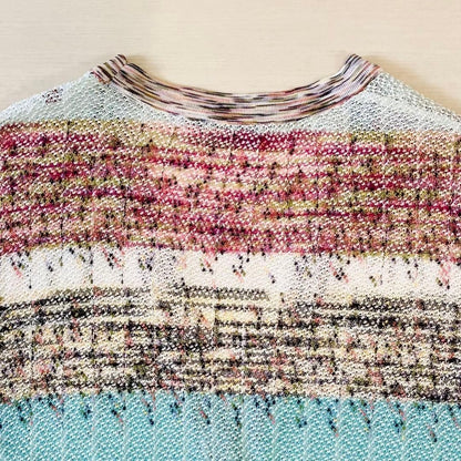 Missoni Women L Cardigan Multicolor Cotton Blend Size 42 Almost unused Luxury