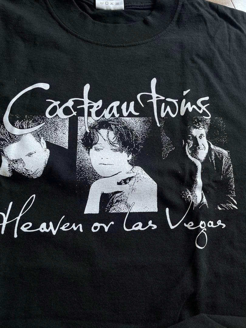 Cocteau Twins T-shirt USA Made Shaka Wear Graphic Black Size XL Vintage