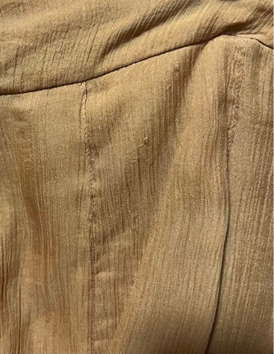 USED PRADA SILK CHIFFON PLEATED VINTAGE SKIRT ACCEPTABLE