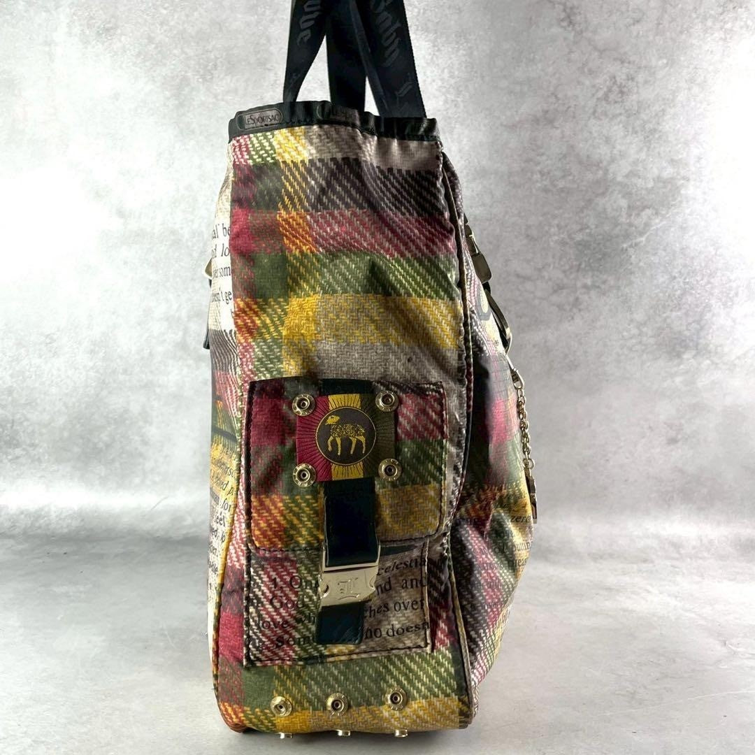 Gwen Stefani L.A.M.B. x LeSportsac Shoulder Tote Bag Multicolor Nylon Good