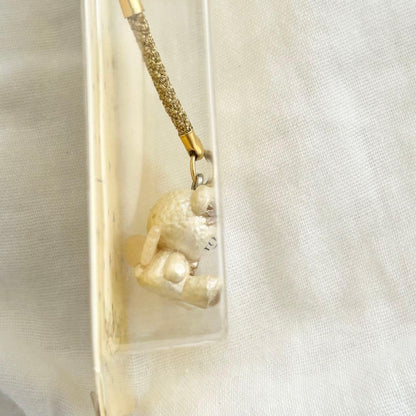 Hello Kitty Angel Bear Christmas Strap Rare Collectible Used Charm