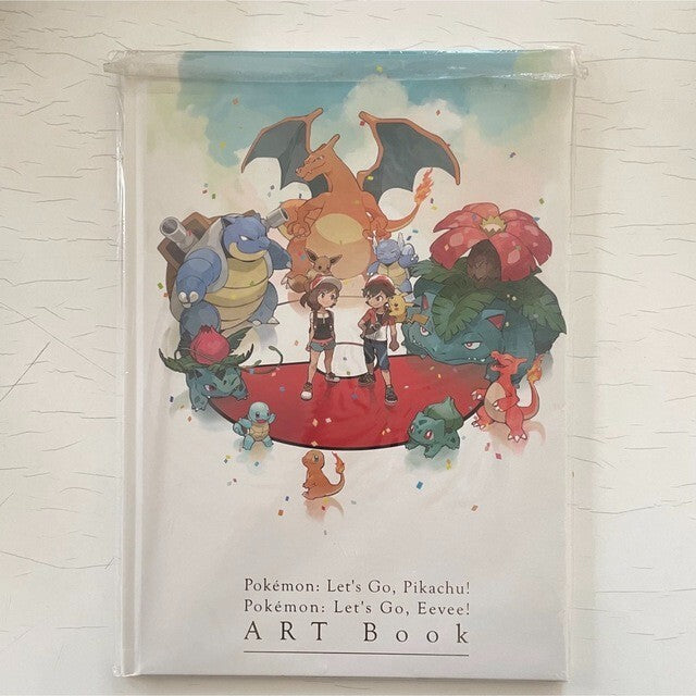Pokemon Let's Go Pikachu Let's Go Eevee artbook not for sale Nintendo switch