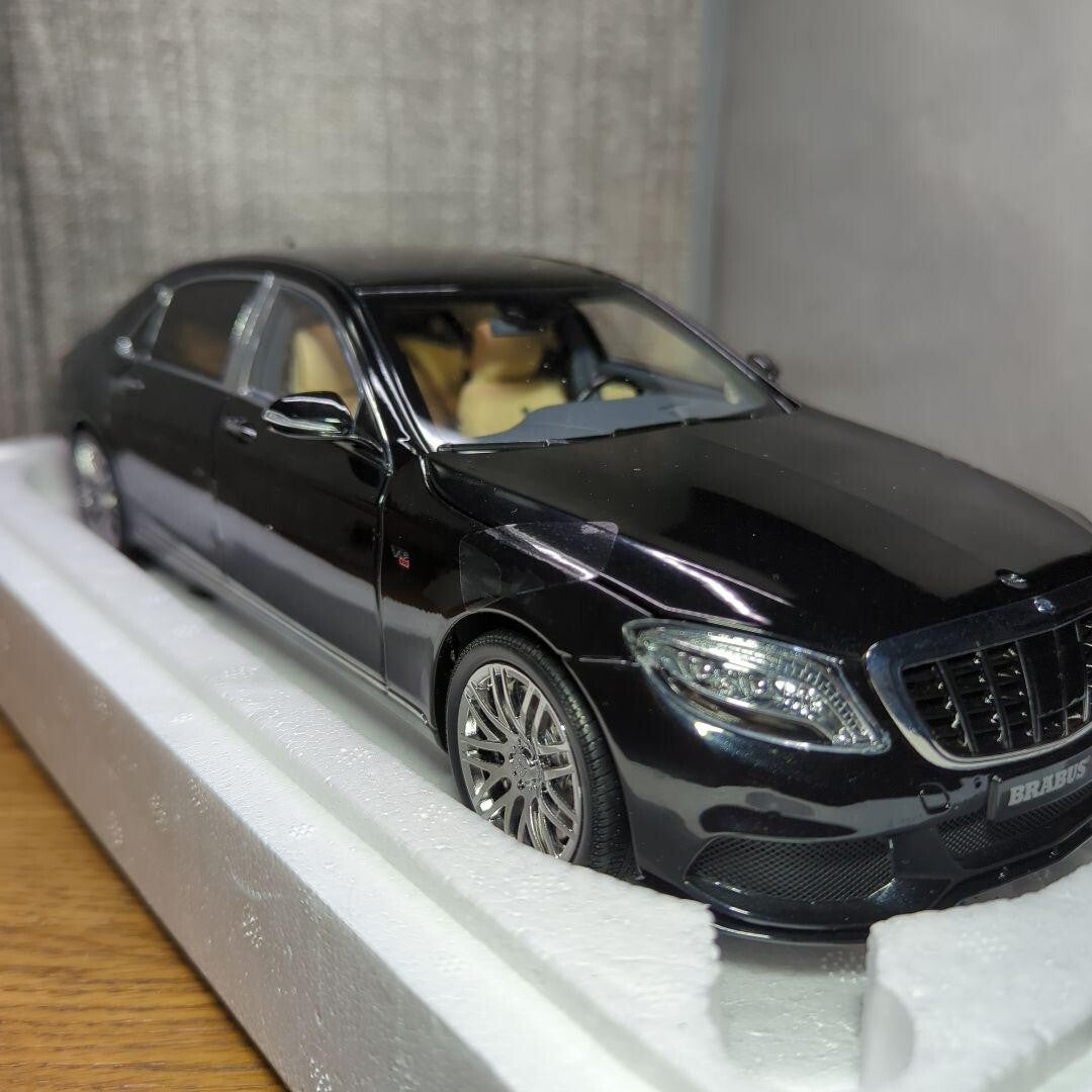 Mercedes 1/18 Scale BRABUS900 Maybach S-CLASS Black minicar F/S
