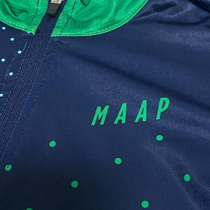 MAAP Women's Jersey XS Navy x Green