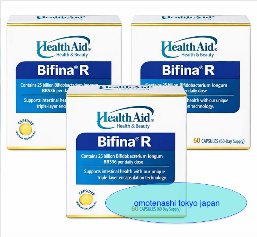 Health Aid Bifina R 60 days supply 60 bags 3 piece set MORISHITA Japan