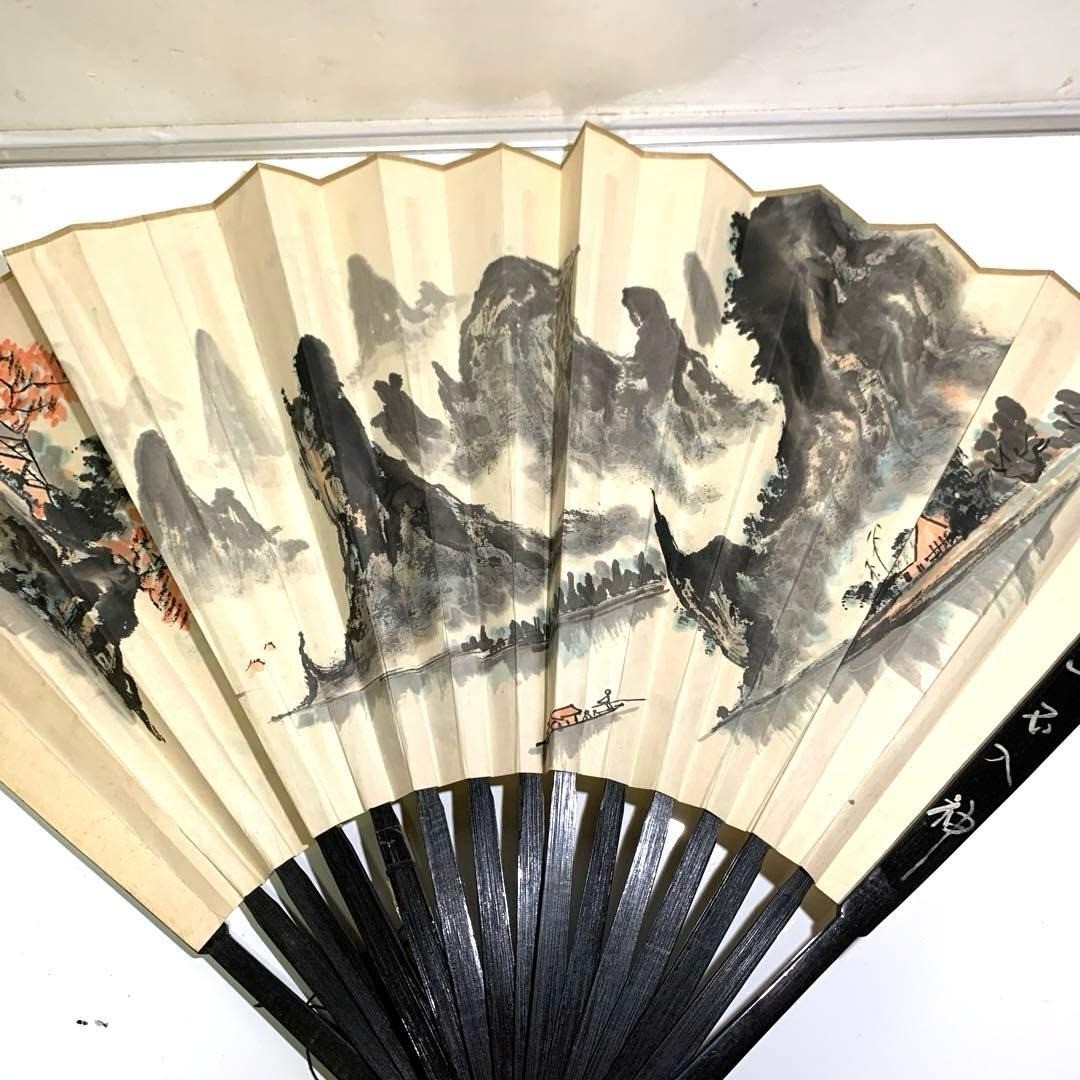 Extra folding fan, made in China, wall hanging, Chinese souvenir
