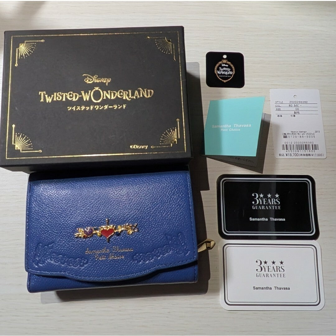 Twisted Wonderland Samantha Thavasa Petit Choice Trifold Wallet Pomefiore Used