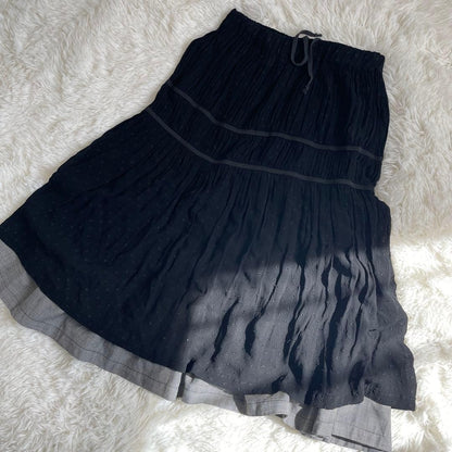 [Rare/France] COMME des GARCONS Embroidered Skirt
