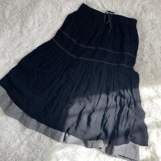 [Rare/France] COMME des GARCONS Embroidered Skirt