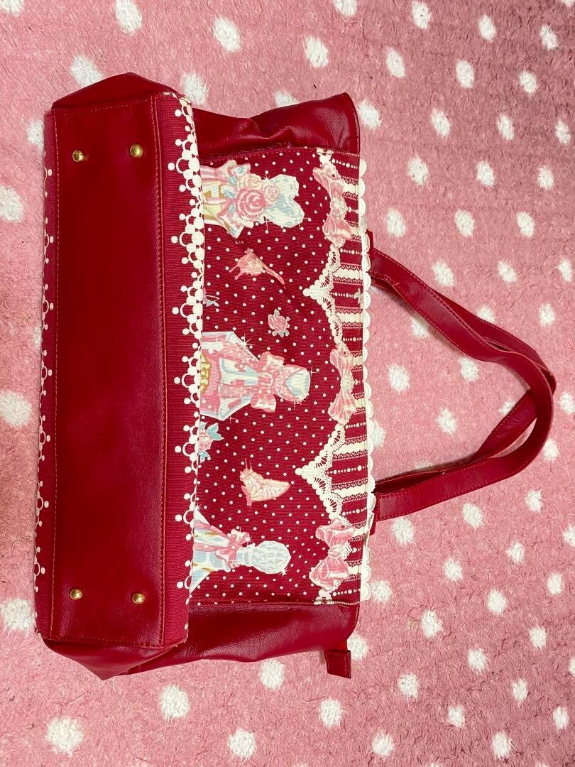 Angelic Pretty Vhtf Rose Toilette Bag LImited Edition Cute design Popular with