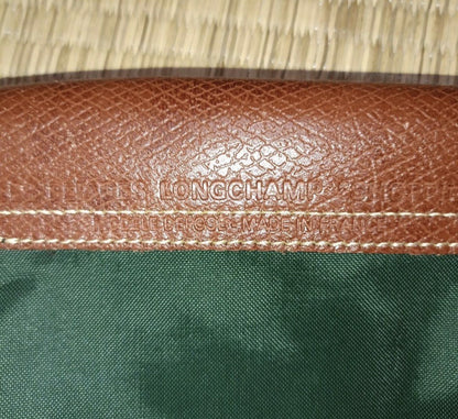 LONGCHAMP Nylon Tote Bag Green