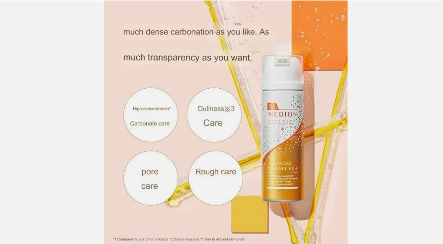Dr. MEDION SPAOXY Dual Gel VC Plus 100g [ Carbonic Acid Pack ] x 3 sets Renewal