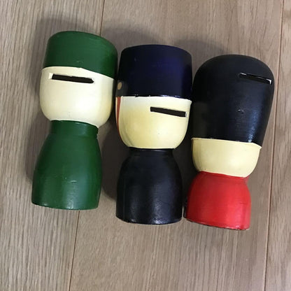 1970 Osaka World Expo: Ceramic piggy banks (9 pieces)