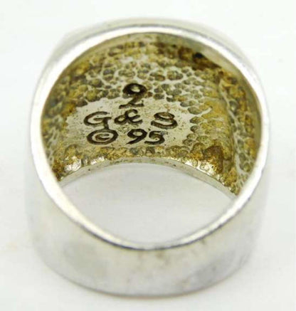 [1995] Gordon & Smith (G&S) Thunderbird Ring, Zuni Tribe