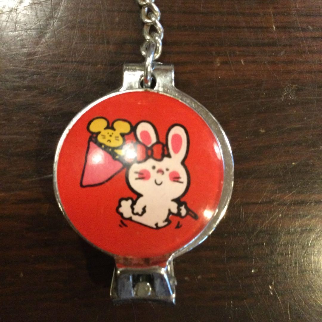 1970 Bunny Matty Key Holder '70s Vintage Sanrio Nail Clipper Rare