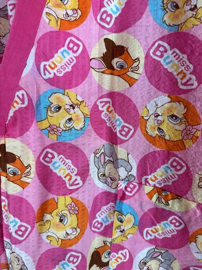 Disney Miss Bunny Yukata Free Size Kimono Good Condition from Japan Rare Cute
