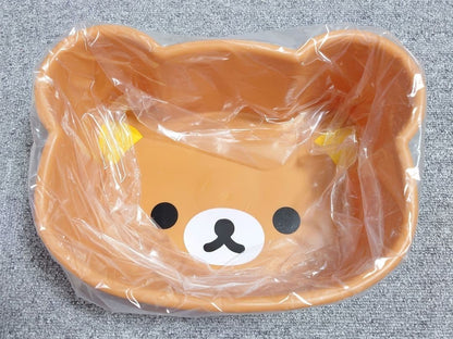 Rilakkuma Bath Set Cutout Tray, Dispenser, Sponge Unopened, Used