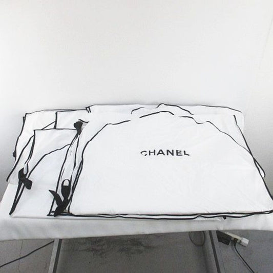 Chanel 5-piece set garment cover brand logo clothing storage different Used f776