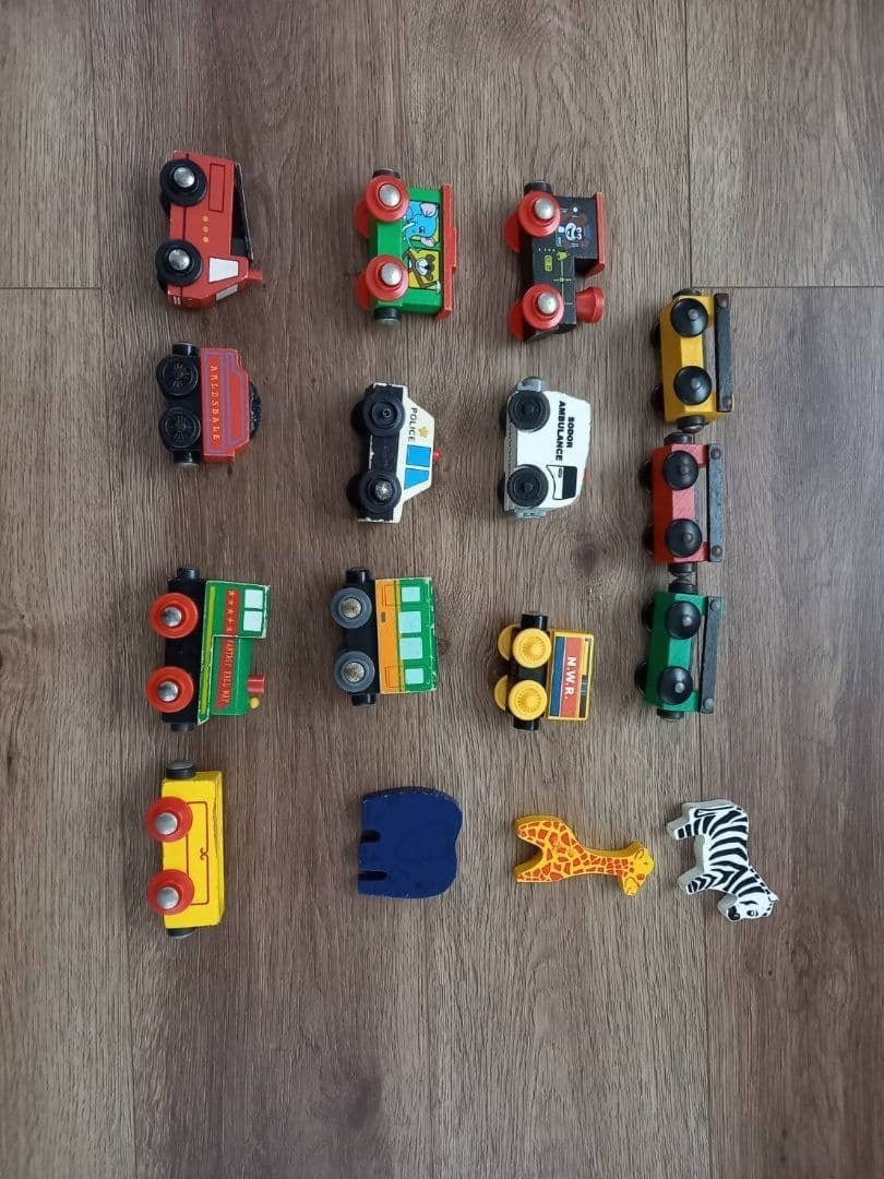 Brio Thomas Wooden Rescue Train Set Brio Compatible Mini Railway Toys
