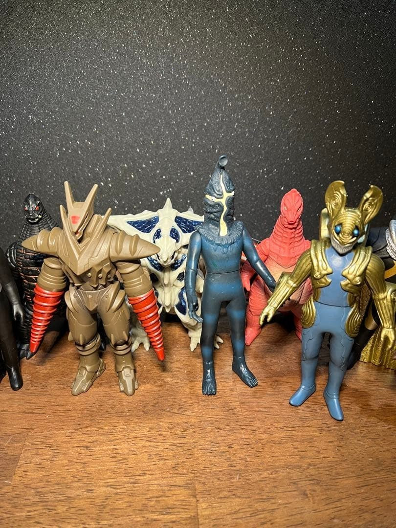 Bandai Ultra Kaiju 500 Series Sofubi Set 14 Figures Lot Authentic Rare