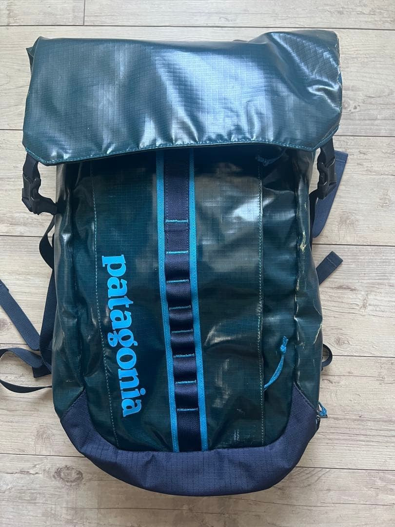 Patagonia Black Hole Pack 32L Backpack Deep Green Travel Waterproof 2016 Used