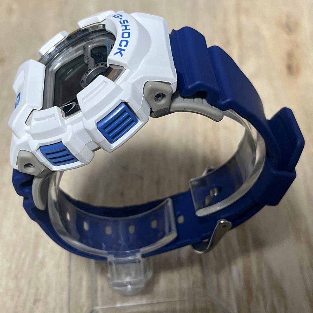 Casio G-Shock Dw-9500 Quartz Digital Wristwatch White Blue Vintage Used Japan