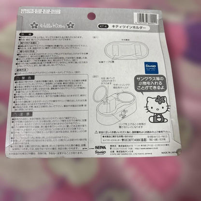 Rare Sanrio Hello Kitty drink holder, made in 1997, car accessory.