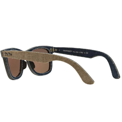 'Ray-Ban' Fashion Glasses Brown color Frame WAYFARER RB2140F 1193Z2 52mm USED