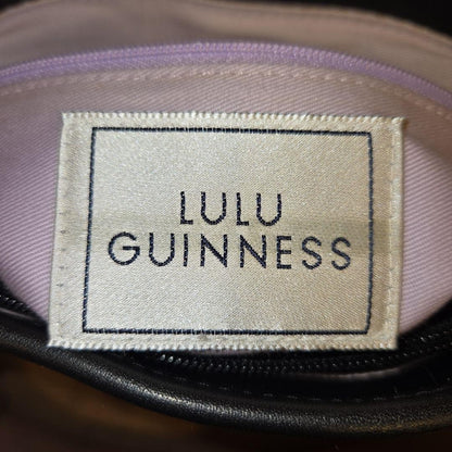 Rare Lulu Guinness Music Score Design Tote Bag (Black)