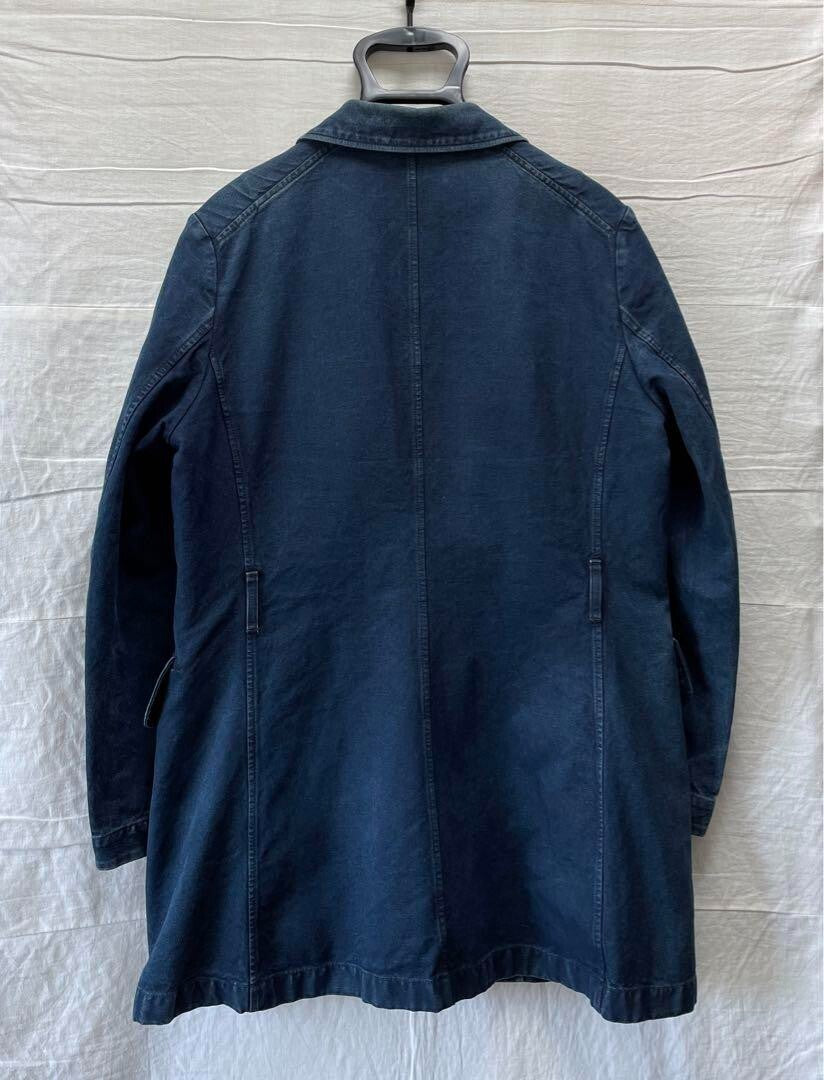 45rpm/Umii908 Indigo Coverall Denim Jacket for men size 3/L Made in JAPAN