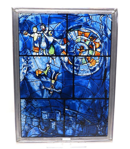 Marc Chagall Large Vintage Stained Glass American Windows