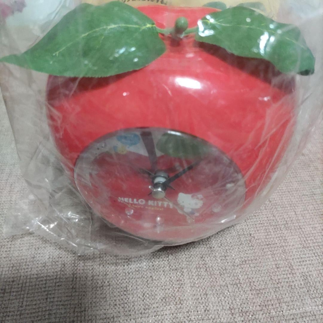 Hello Kitty Apple Clock Retro 2002 Unused Vintage Character Collectible