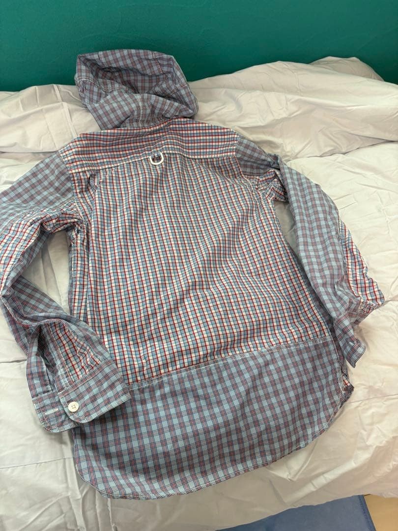 Junya Watanabe Man Nylon Patchwork Checkered Jacket Men's Outerwear Size JP-S